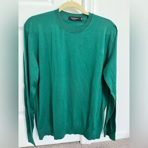 Ermenegildo Zegna Green  Crewneck Sweater Size M/50 made in Italy